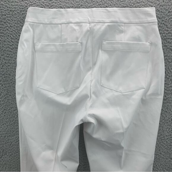Spanx On-The-Go Slim Straight Pant Classic White Women's NWT  Size: L (Regular) - Picture 4 of 15